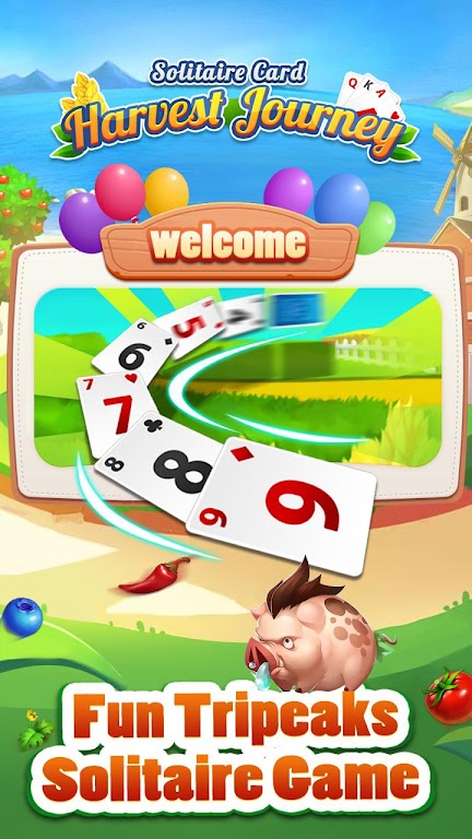 Solitaire Card - Harvest Journey Скриншот 0