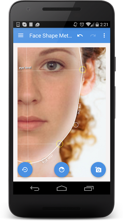 Face Shape Meter | Custom ภาพหน้าจอ 2