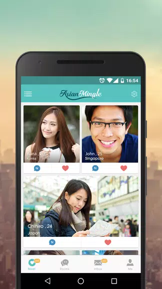 Asian Mingle：在亞洲認識、聊天和約會單身人士應用截圖第0張