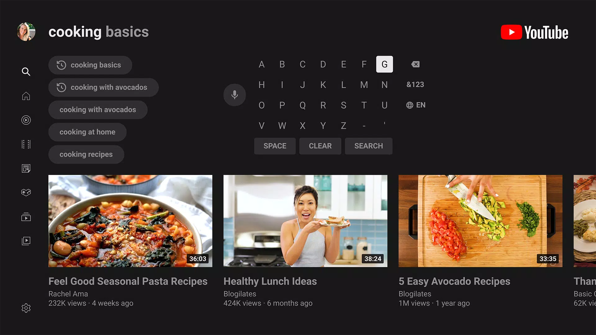 YouTube for Android TV應用截圖第2張