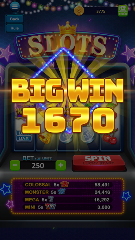 Free Cash Slot Schermafbeelding 1