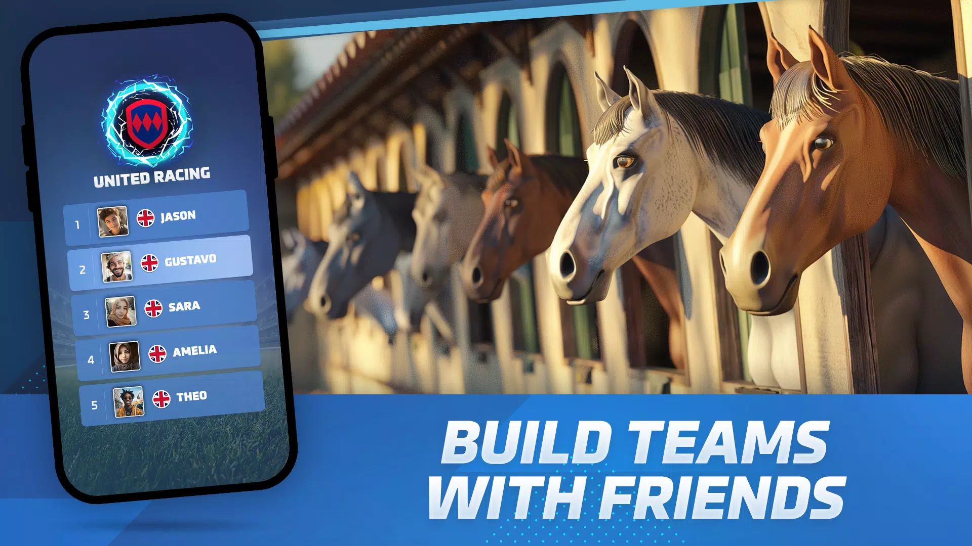 Horse Racing Rivals Captura de tela 1