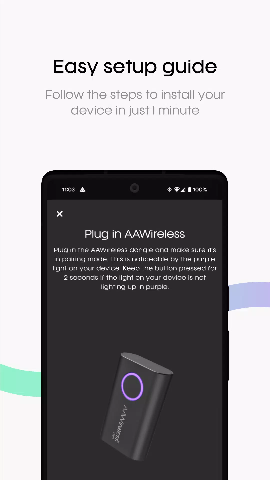 AAWireless for Android Auto™應用截圖第2張