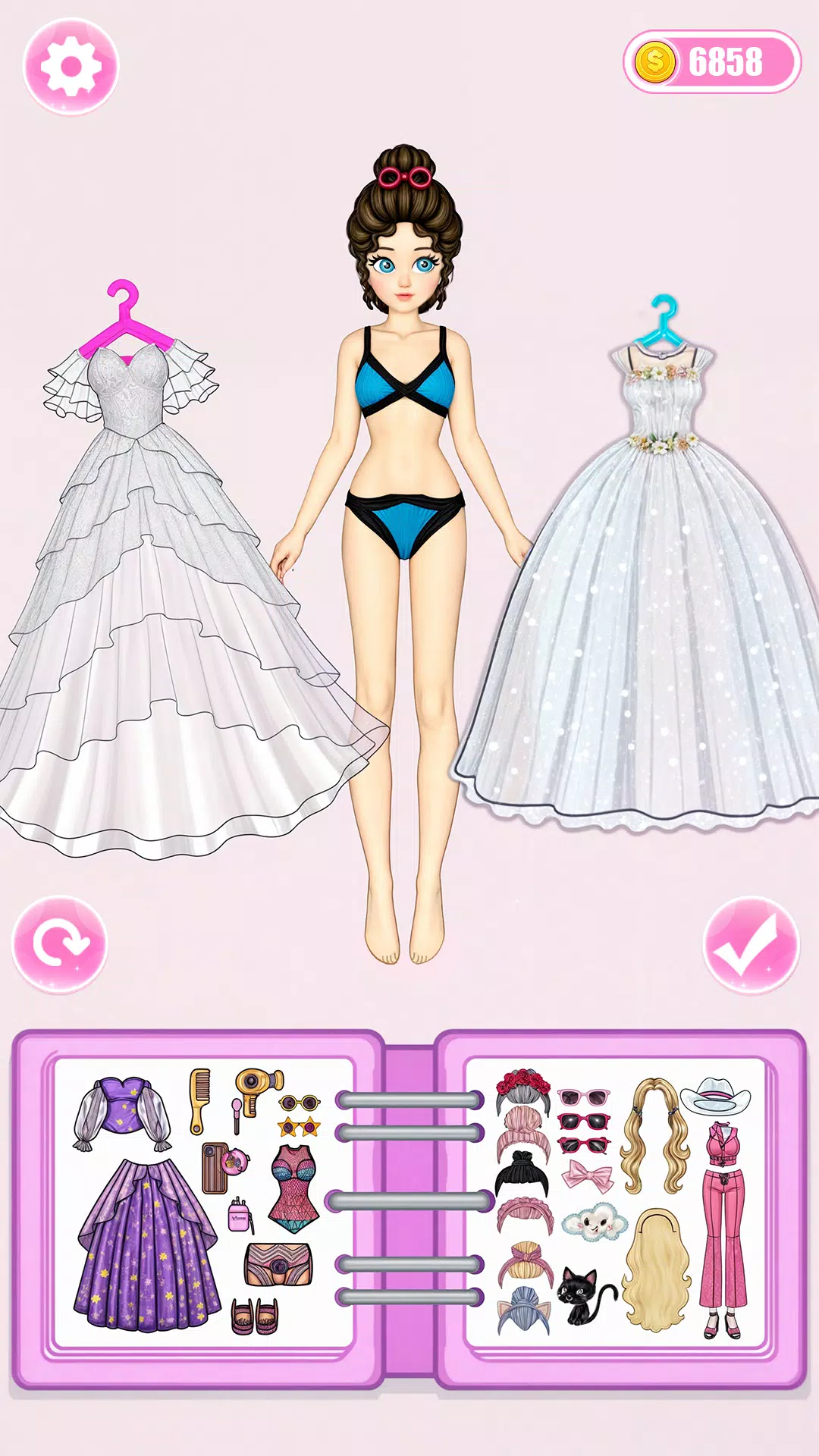 Paper Doll: Dress Up DIY Game Ekran Görüntüsü 1