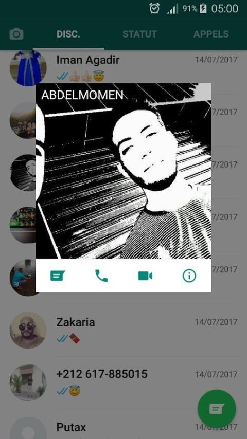 WatsAp Messenger Zrzut ekranu 2