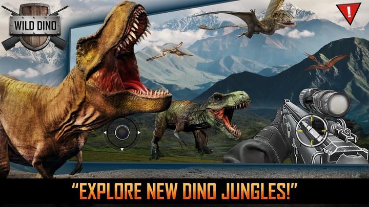 Real Dinosaur Shooting Games স্ক্রিনশট 1