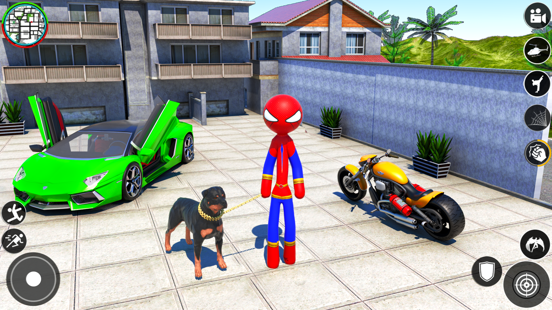 Spider Hero Man Game-Superhero Ekran Görüntüsü 1