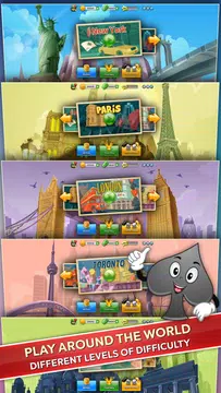 Solitaire World Tour Ảnh chụp màn hình 2