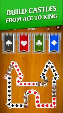 Castle Solitaire: Card Game Captura de pantalla 1