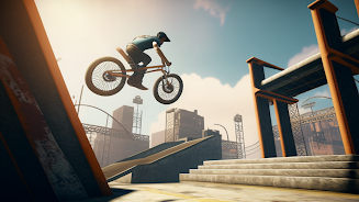 BMX Megaramp Stunts Скриншот 2