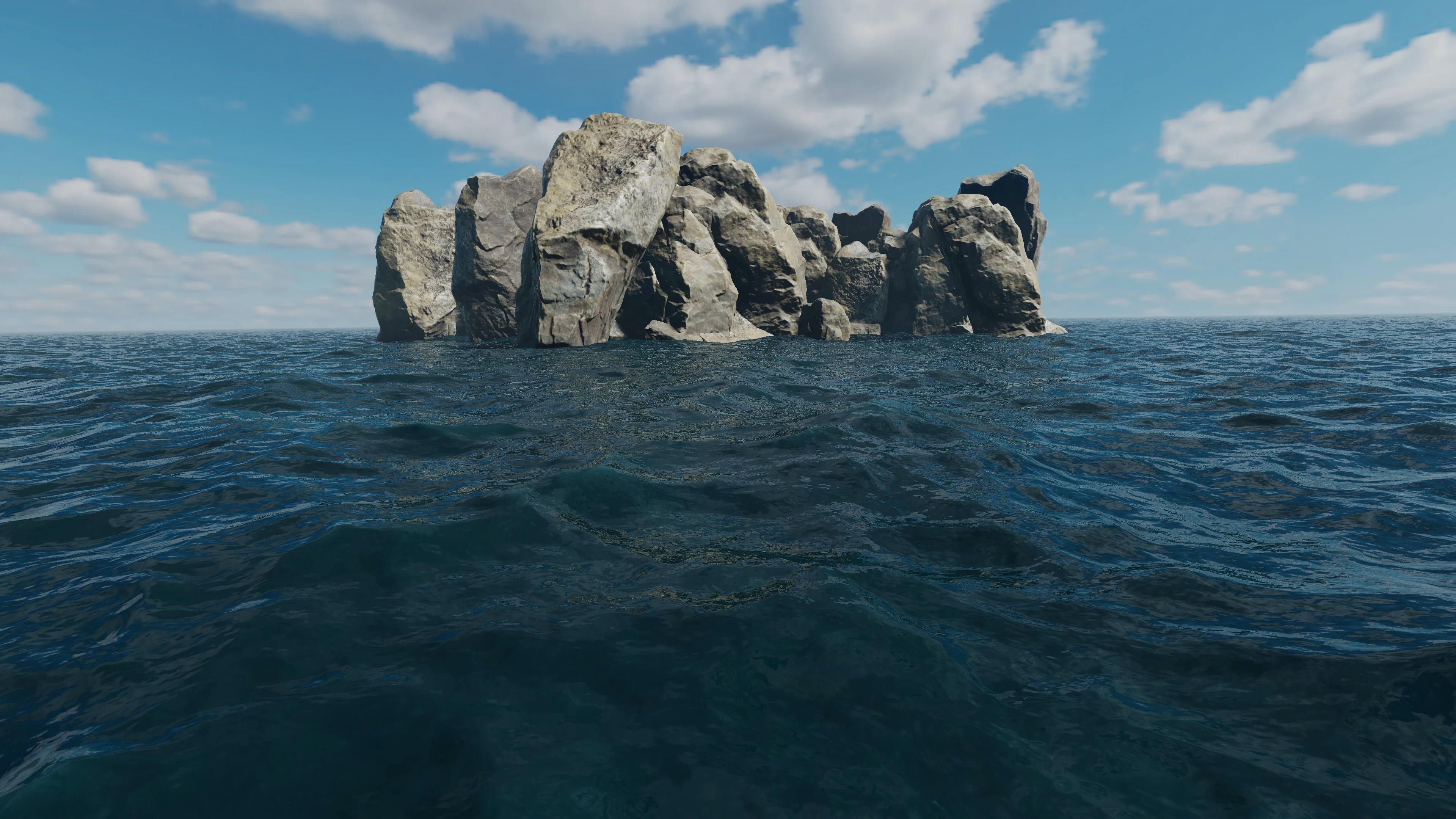 Seascape Benchmark - GPU test Captura de tela 0