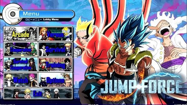 Jump Force Mugen Tangkapan skrin 1