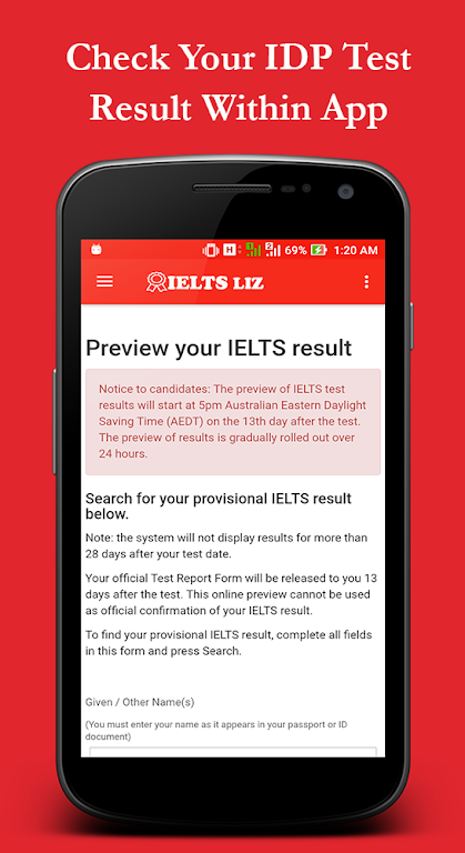 IELTS Liz Capture d'écran 0