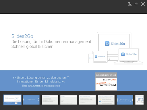 Slides2Go Captura de pantalla 3