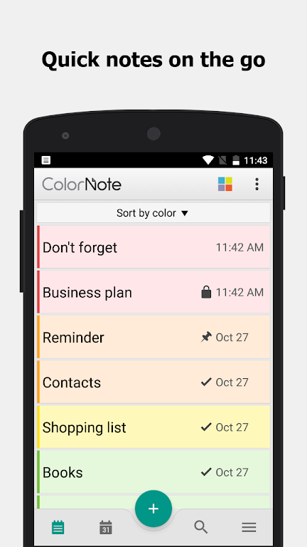 ColorNote স্ক্রিনশট 0