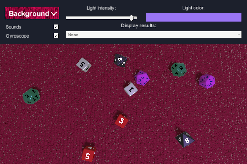 Dice Roller Free by One Trick Pony スクリーンショット 2