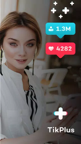 Schermata TikPlus for social profiles, likes and fans 0