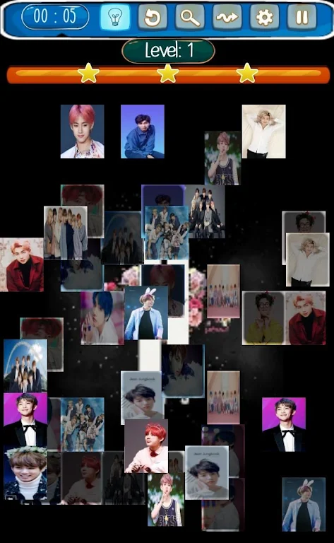 BTS Mahjong ဖန်သားပြင်ဓာတ်ပုံ 1