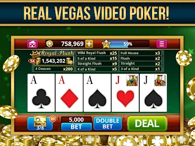 Video Poker Play Poker Offline スクリーンショット 3