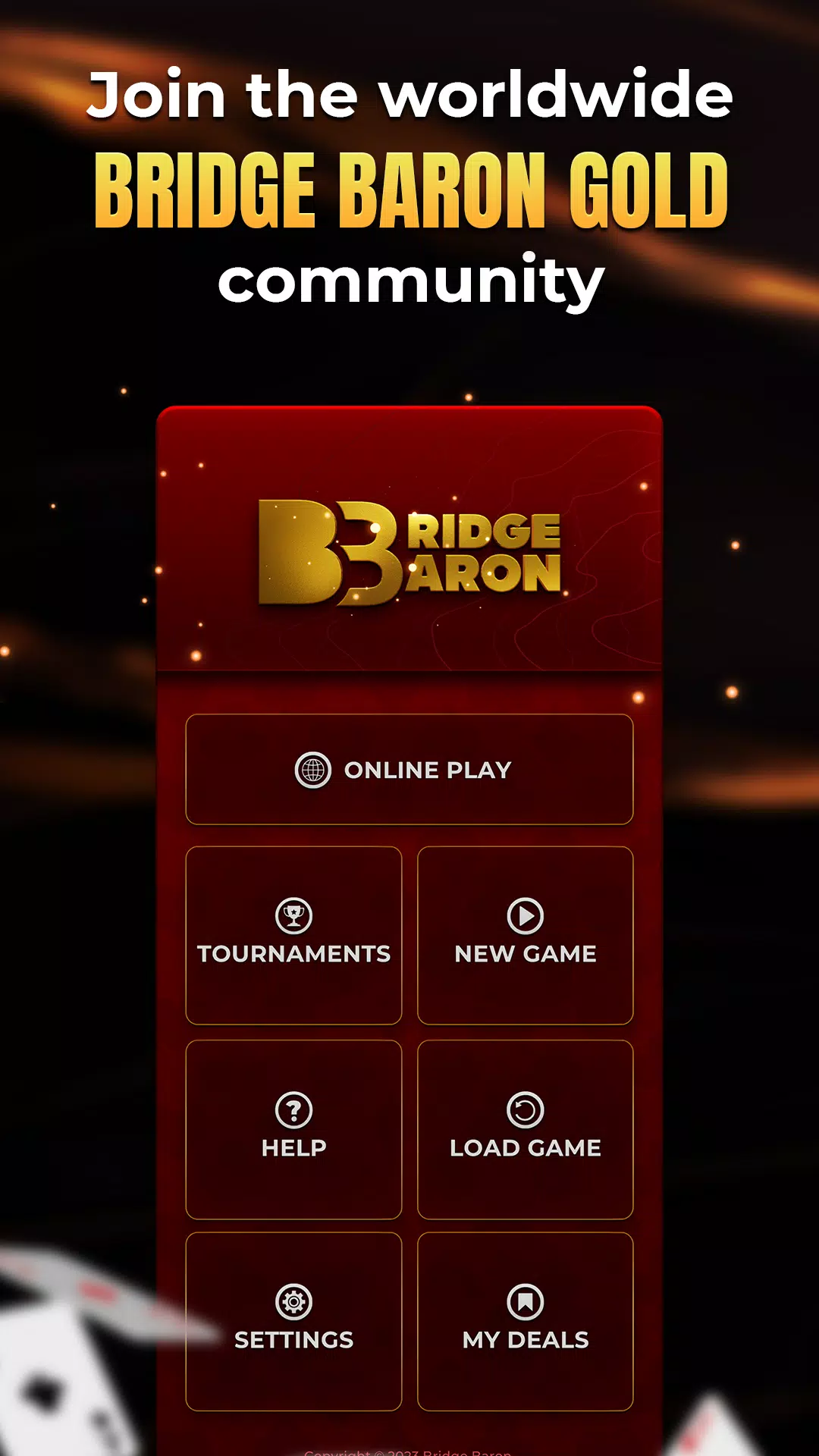 Bridge Baron: Improve & Play ภาพหน้าจอ 0