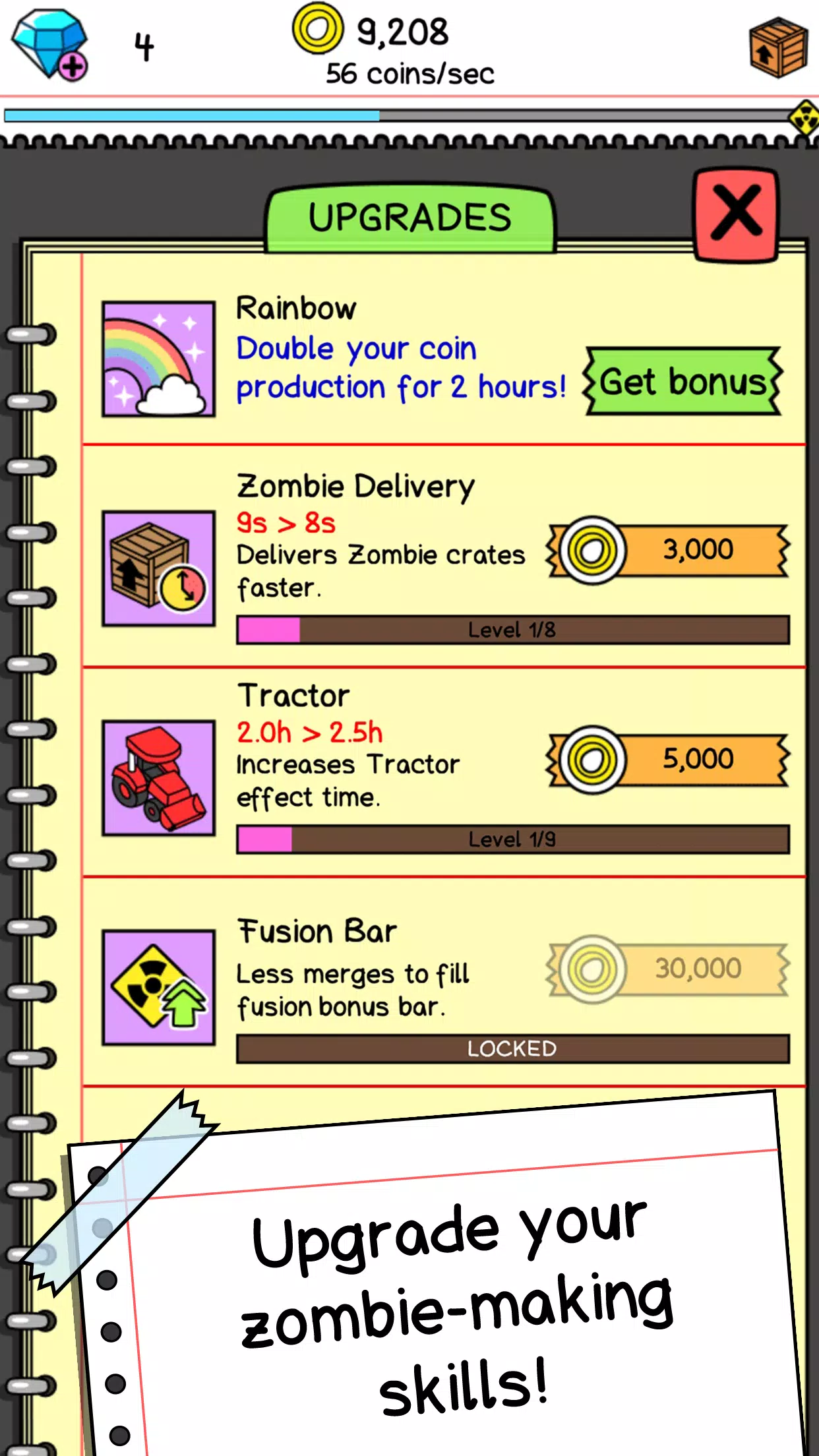 Zombie Evolution: Idle Game Screenshot 3