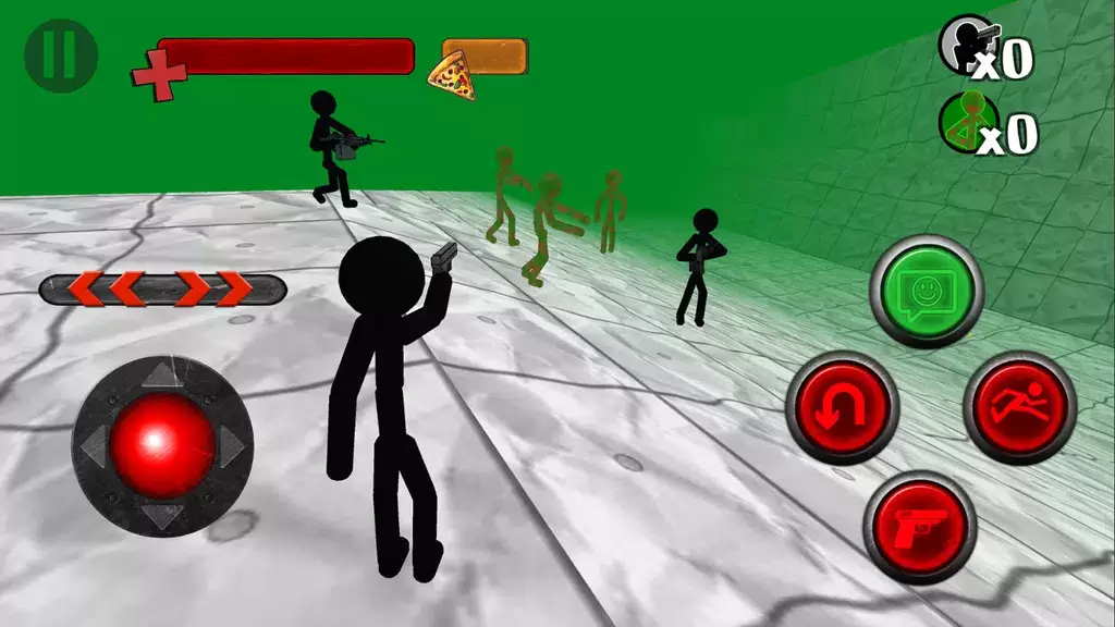 Schermata Stickman Zombie 3D 3