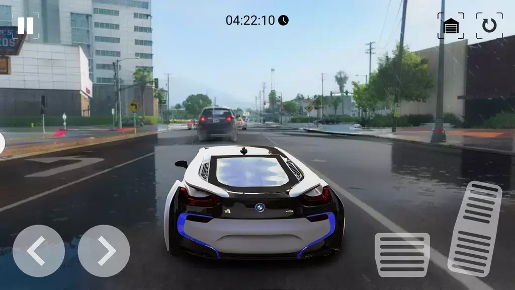 Driver BMW I8 Night City Racer Capture d'écran 0