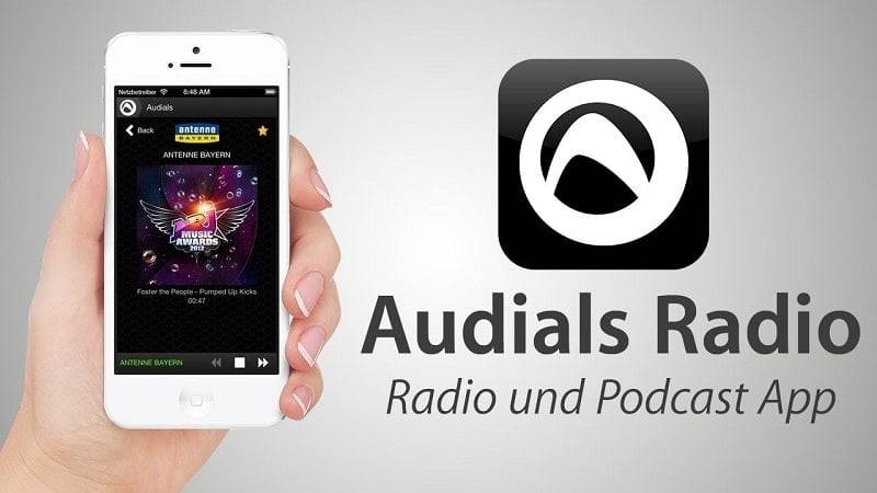 Audials Radio Pro Tangkapan skrin 0