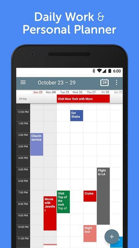 Calendar+ Schedule Planner Screenshot 1