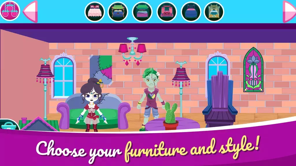 My Monster House: Doll Games Ảnh chụp màn hình 3