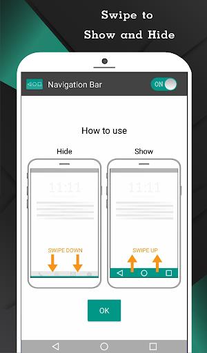 Schermata Navigation Bar for Android 0