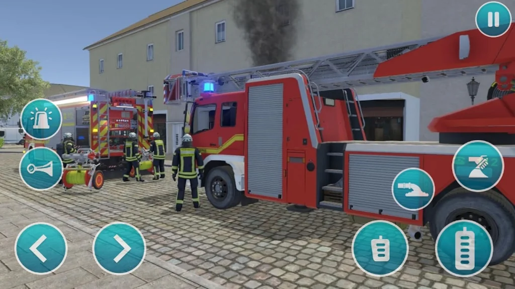 Emergency Police Fire Truck 3d Ekran Görüntüsü 1