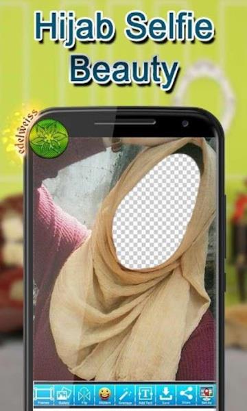 Hijab Selfie Beauty ภาพหน้าจอ 1