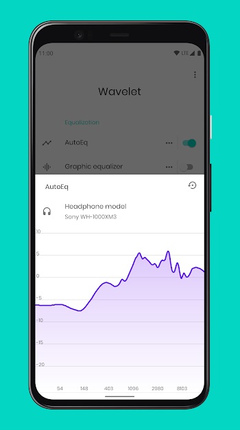 Wavelet: headphone specific EQ स्क्रीनशॉट 0