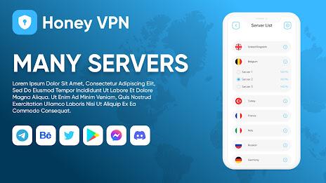 Honey VPN - Fast & Secure应用截图第2张