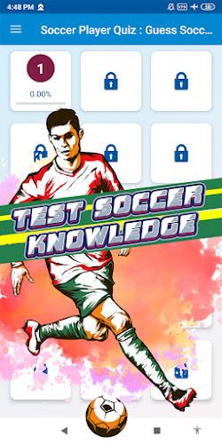 soccer player quiz Schermafbeelding 1