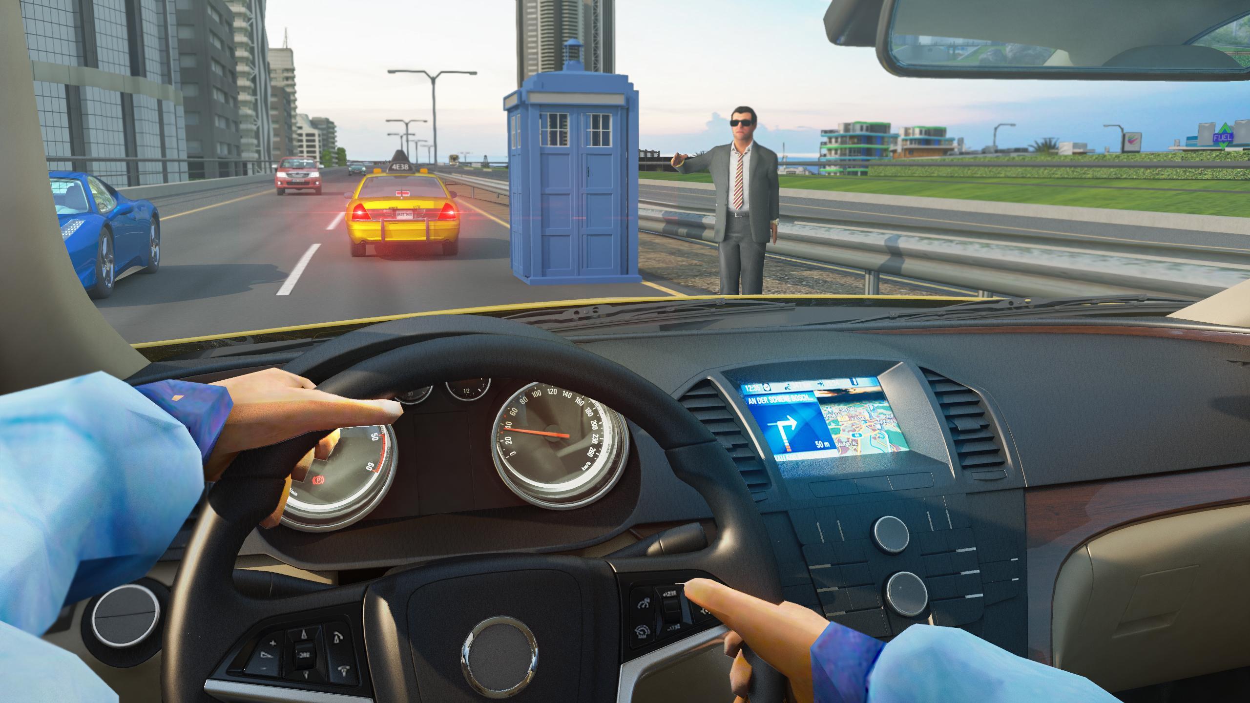 US City Taxi Games - Car Games Zrzut ekranu 3