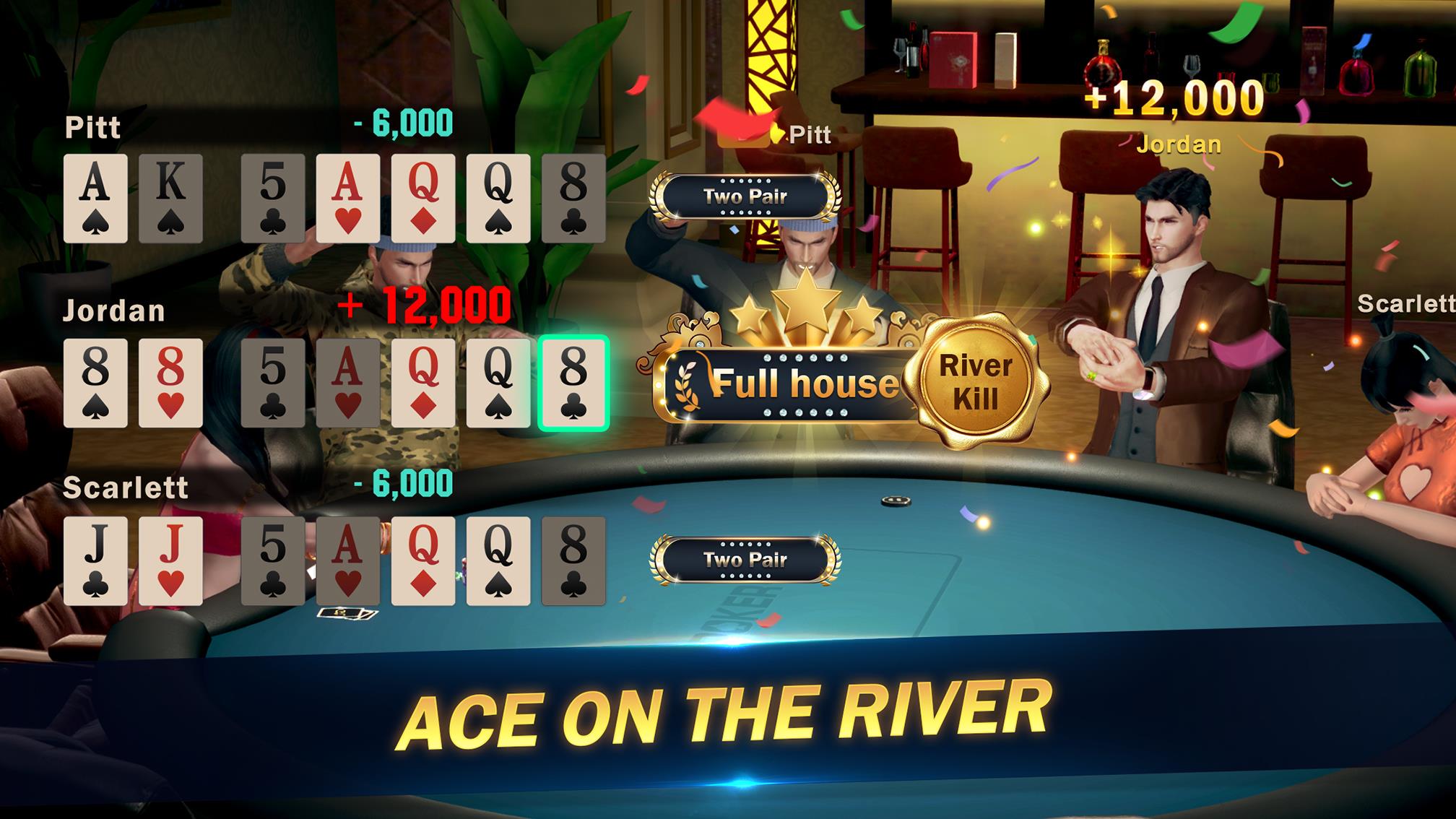 Hi Poker 3D:Texas Holdem स्क्रीनशॉट 0