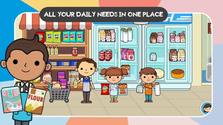 Lila's World: Grocery Store Screenshot 3