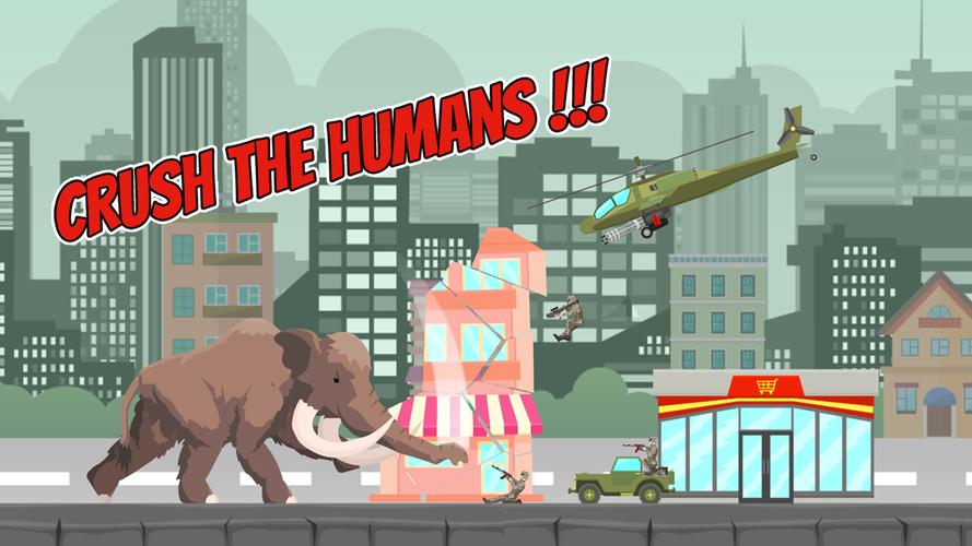 Hybrid Mammoth: City Rampage স্ক্রিনশট 1