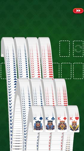 Big Card Solitaire स्क्रीनशॉट 3