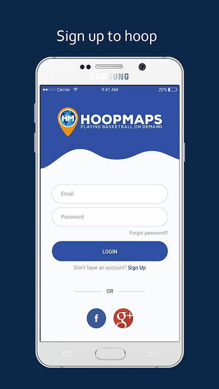 Hoopmaps Zrzut ekranu 0