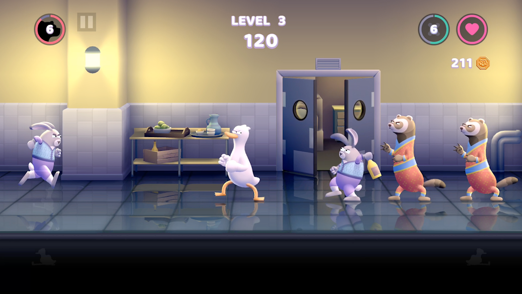 Punch Kick Duck Mod ဖန်သားပြင်ဓာတ်ပုံ 2
