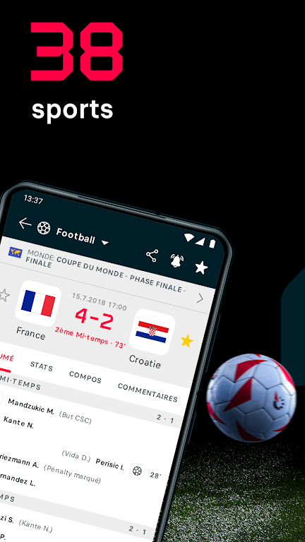 Flashscore - flash résultats應用截圖第1張