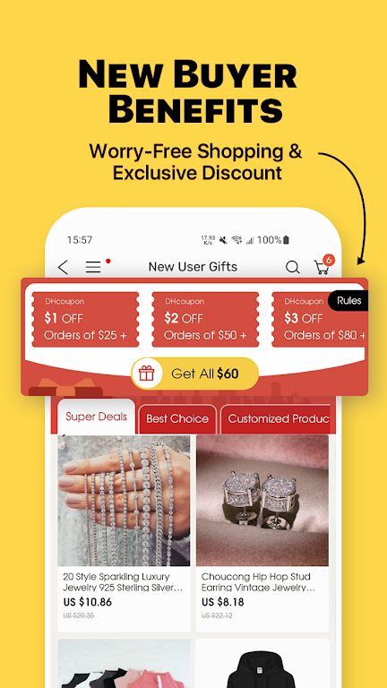 DHgate-online wholesale stores স্ক্রিনশট 1
