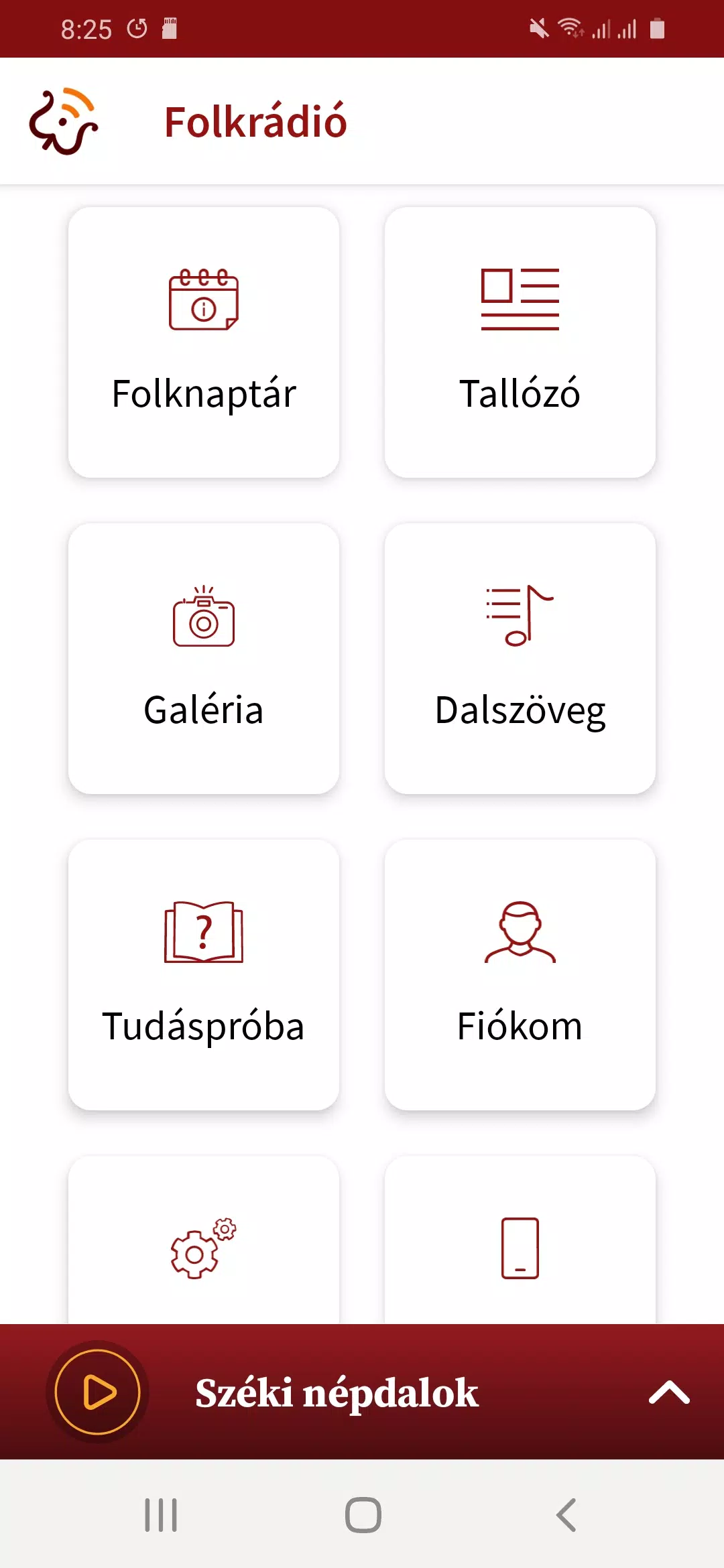 Folkrádió應用截圖第0張
