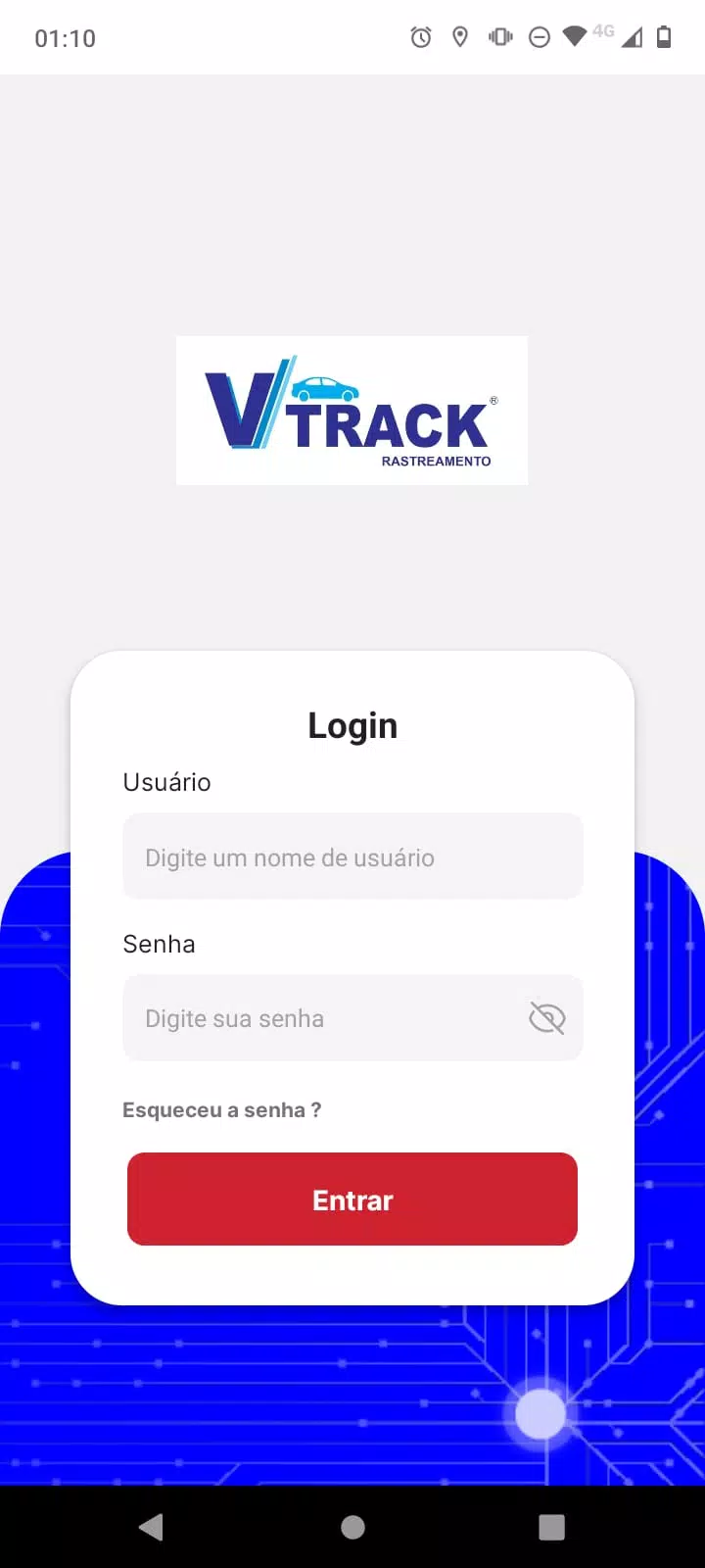 Vtrack Rastreamento Zrzut ekranu 0