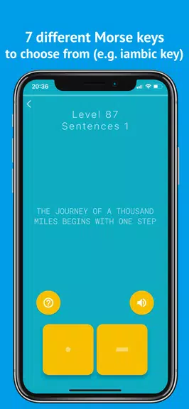 Morse Mania: Learn Morse Code ภาพหน้าจอ 2