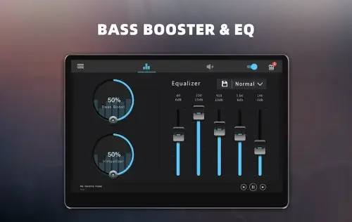 Bass Booster & Equalizer PRO स्क्रीनशॉट 2