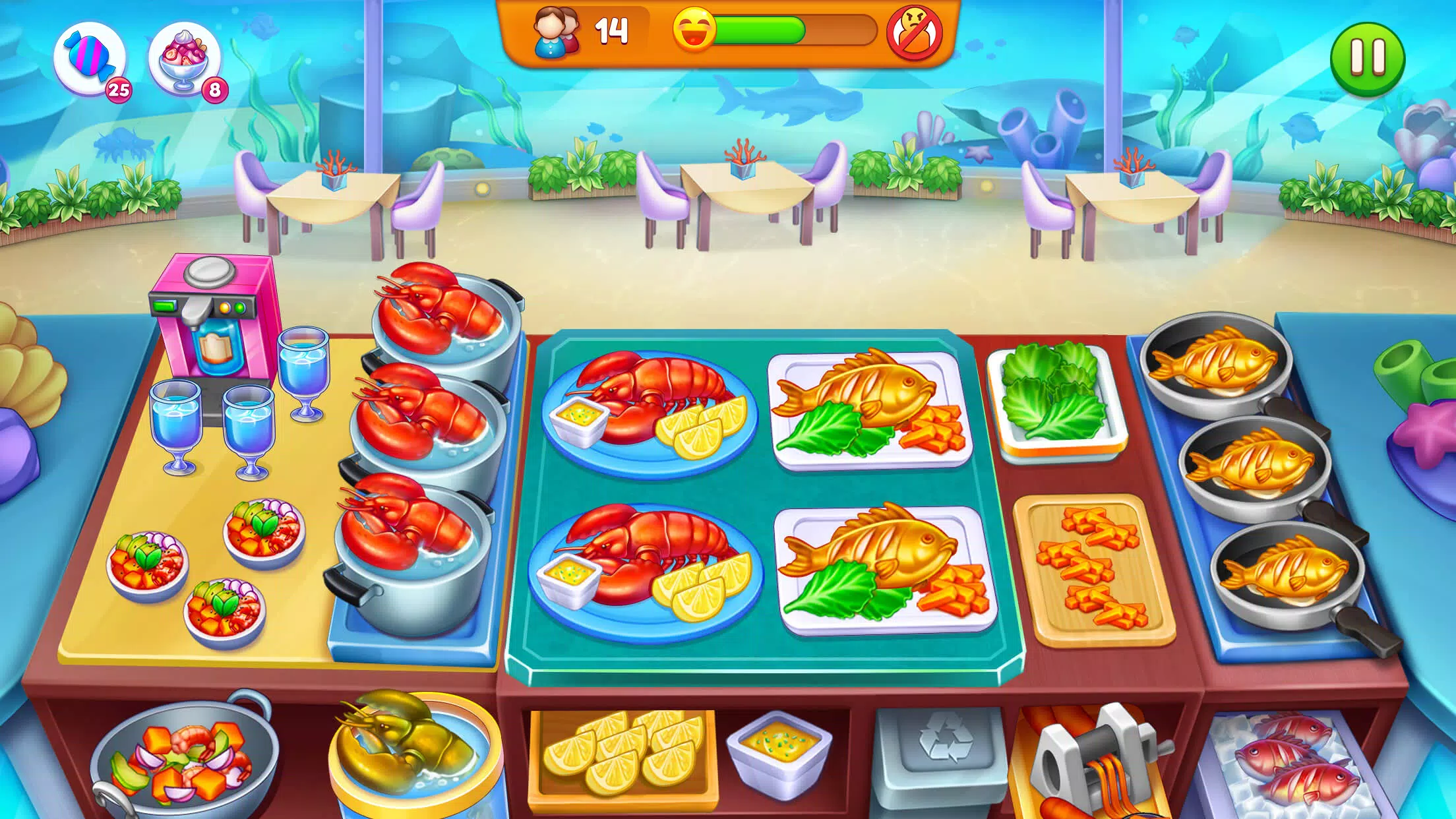 Schermata Cooking Restaurant Food Games 3